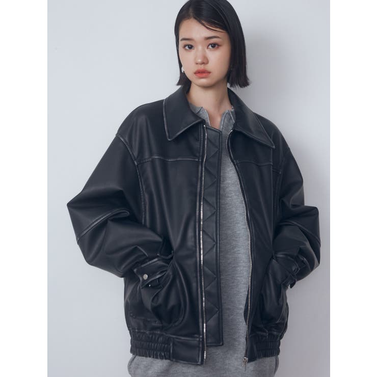 ヴィンテージライクオーバーブルゾン[品番：MKSW0059441]｜EMODA