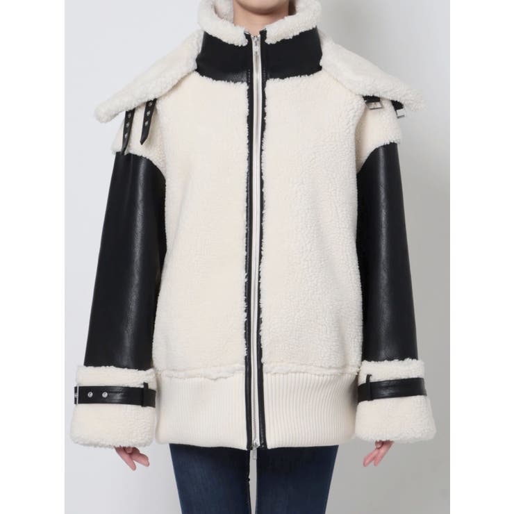 BIGカラーワイドリブ B-3ジャケット[品番：MKSW0046797]｜GYDA