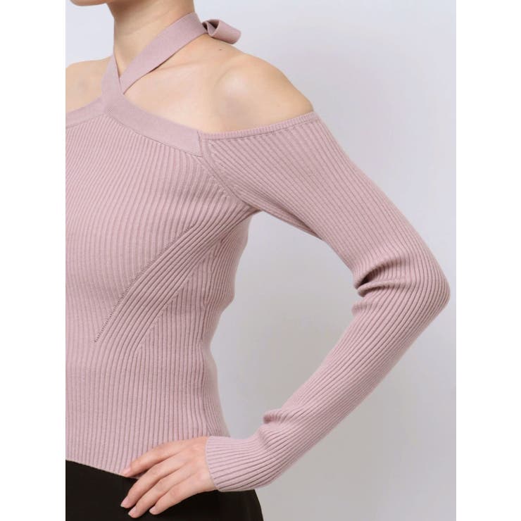 ホルターネックニットトップス[品番：MKSW0062573]｜RESEXXY