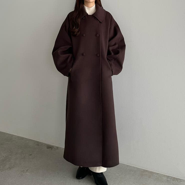 callautia ステンカラーロングコート[品番：AMTW0009712]｜JUNOAH