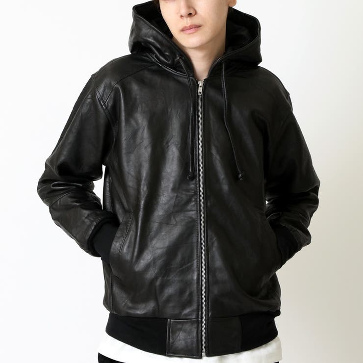 ライダースジャケット メンズ シングルライダース[品番：RQ000004139