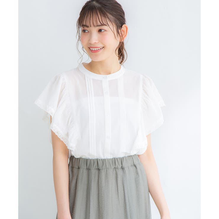 トップス ブラウス 半袖[品番：HNSW0005627]｜Honeys（ハニーズ）の