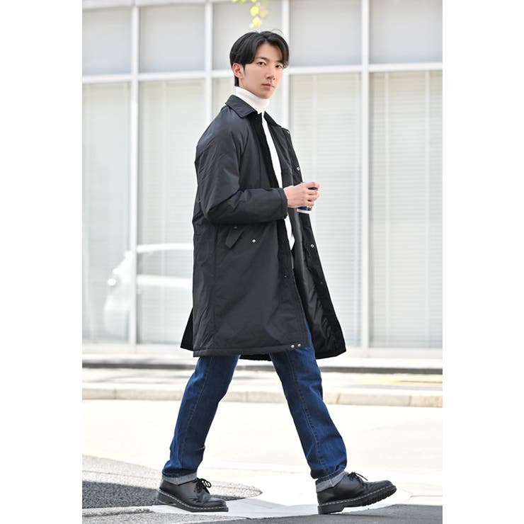 ステンカラーコート ダウンコート メンズ[品番：LEVM0009177]｜REGIEVO