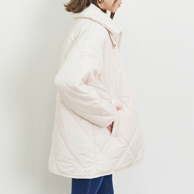 中綿 キルティング ジャケット[品番：SKLW0003197]｜LAPULE （ラピュレ