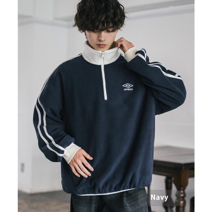 UMBRO フリース ハーフジップ[品番：OE000008921]｜Rocky Monroe