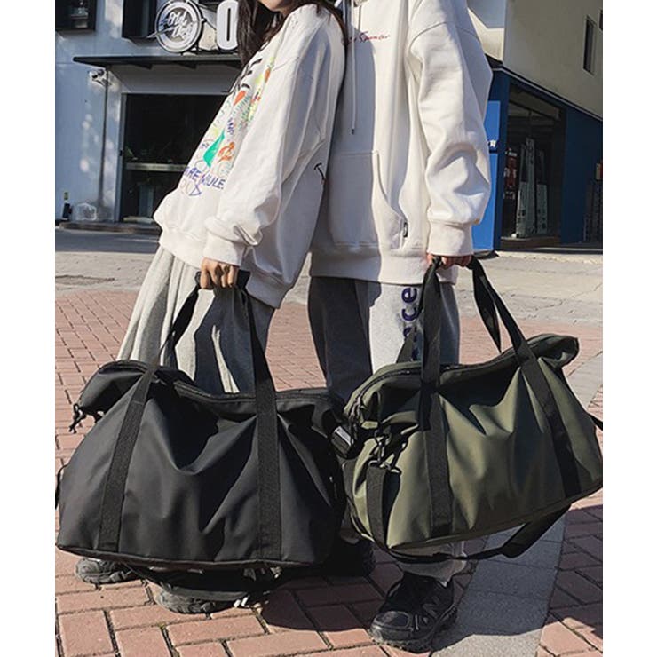 SETUP7】ユニセックスカジュアルトラベルボストンバッグ KNF073[品番