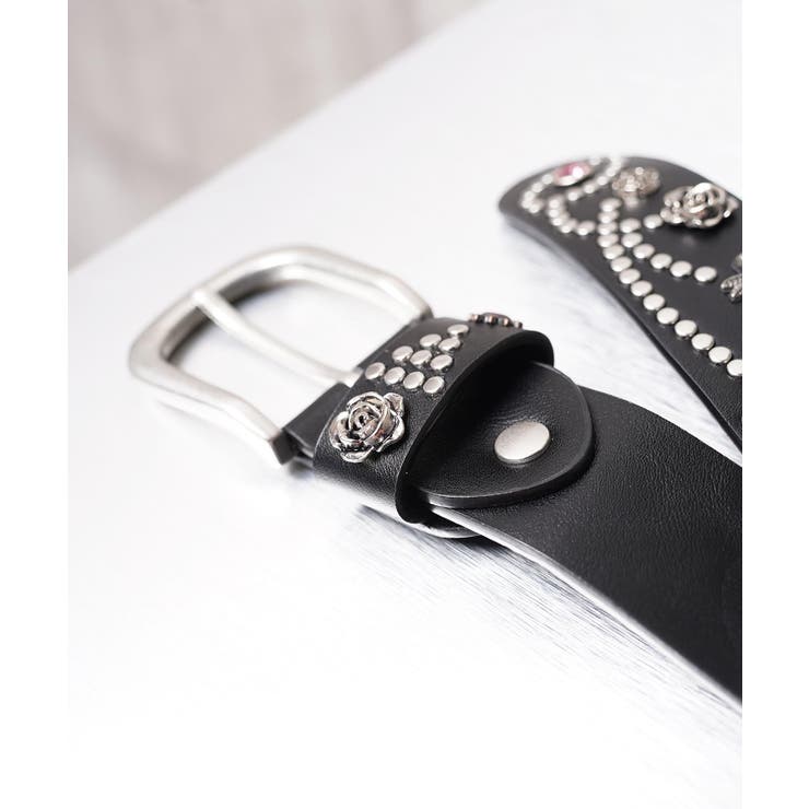 スタッズ ベルト メンズ[品番：OCGW0004396]｜ONE 4 PREMIUM（ワン