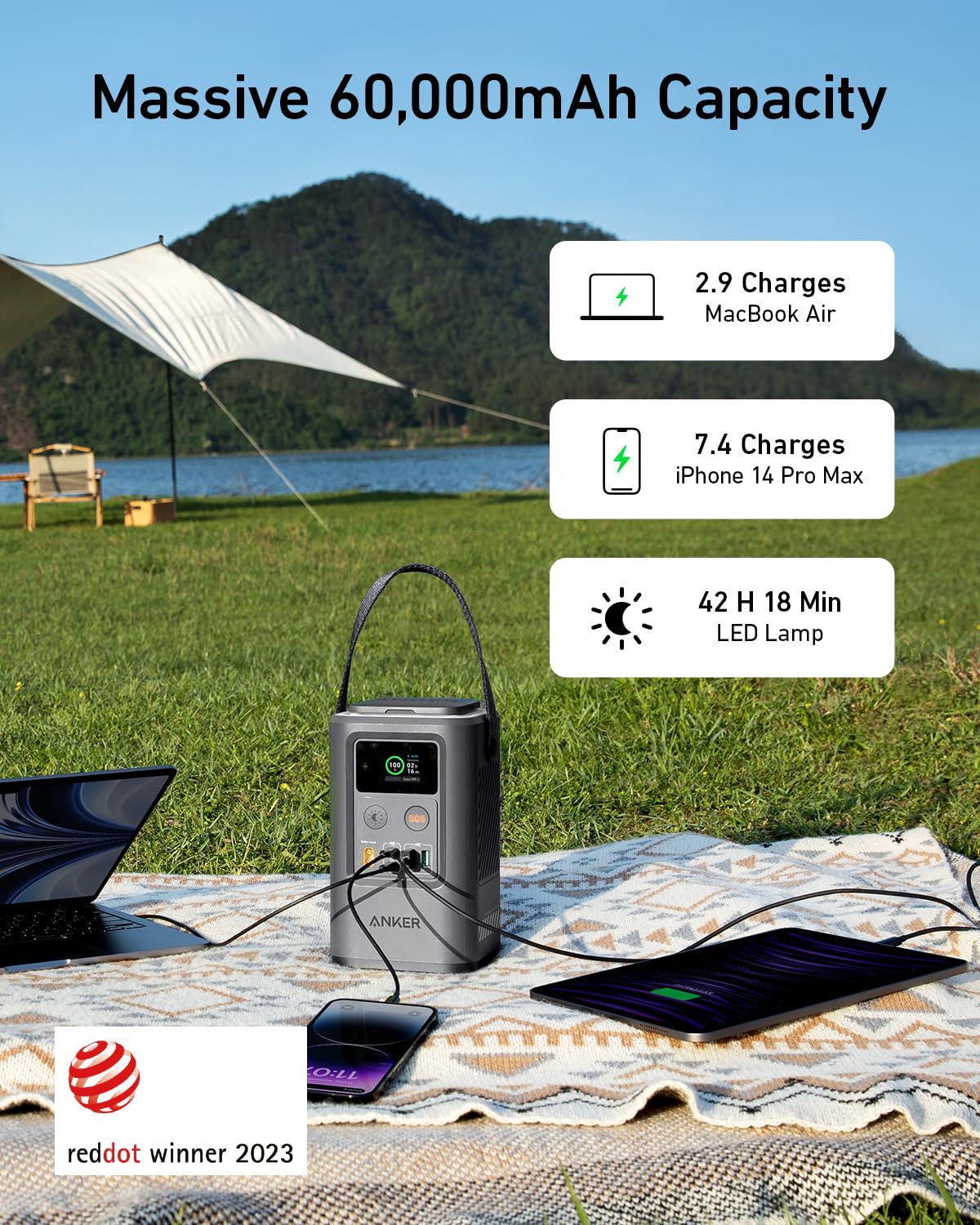 Anker 548 Power Bank - The Ultimate Camping Power Bank with USB-C