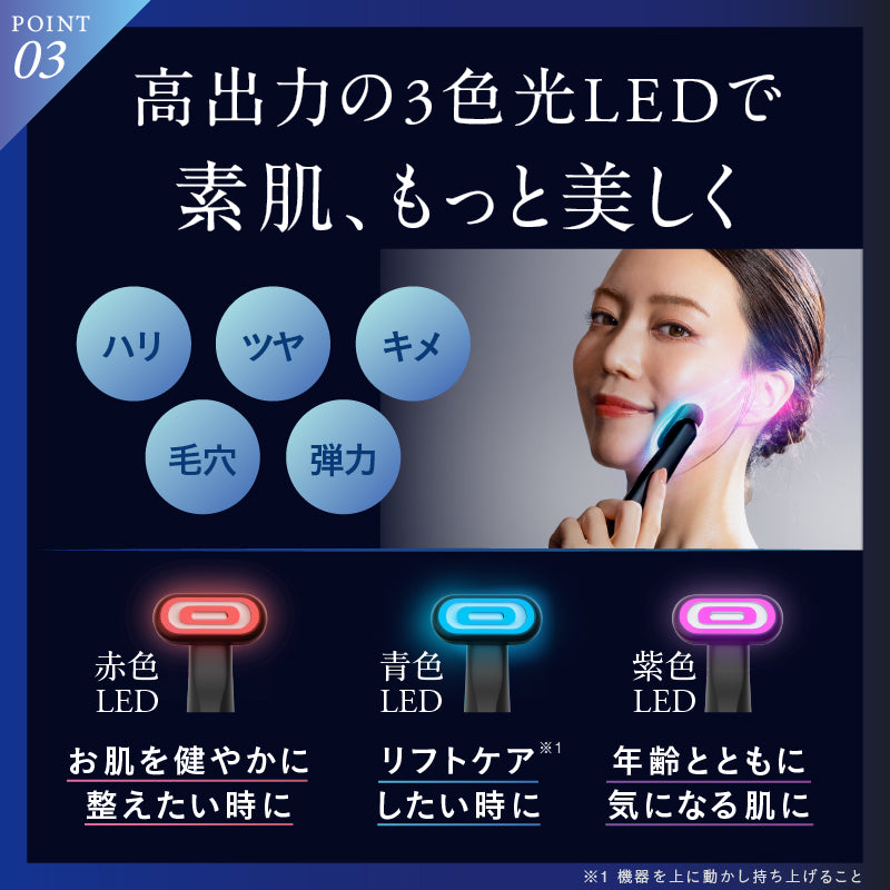NIPLUX公式 日本初の360°回転ヘッド美顔器│REFINE EYE│リファイン