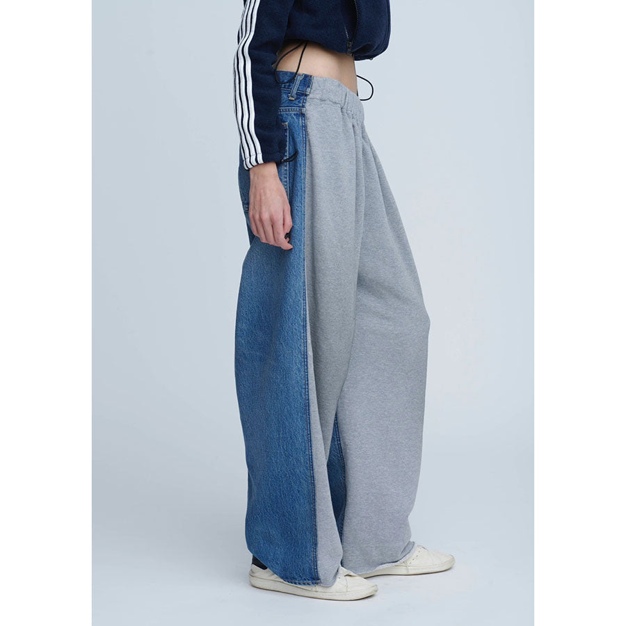 INSCRIRE】 Hybride Sweat Denim Pants – ONENESS ONLINE STORE