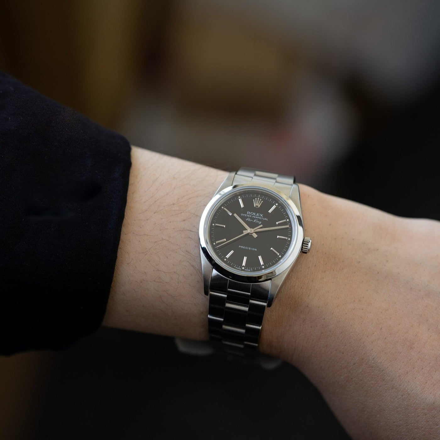 ロレックス エアキング 14000 ブラックダイアル (ROLEX AIR-KING 14000
