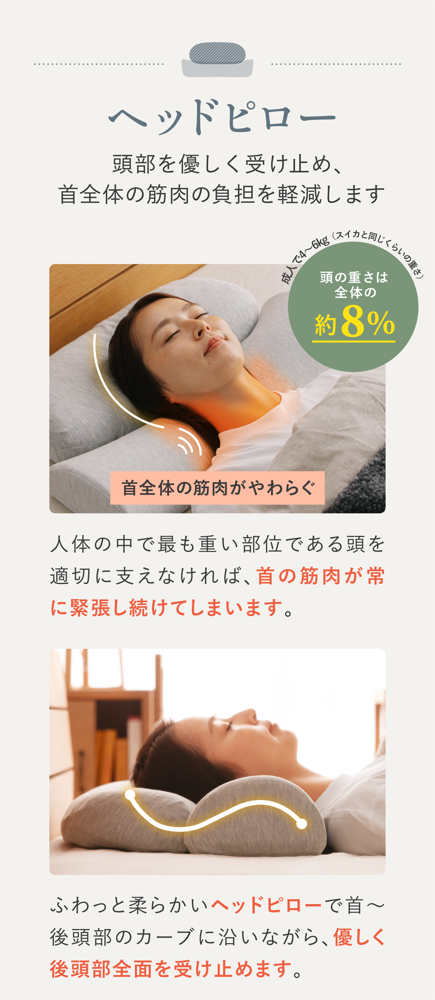 公式】首と肩のことだけを考えたダブル枕PLUS │ CALQS（カルクス