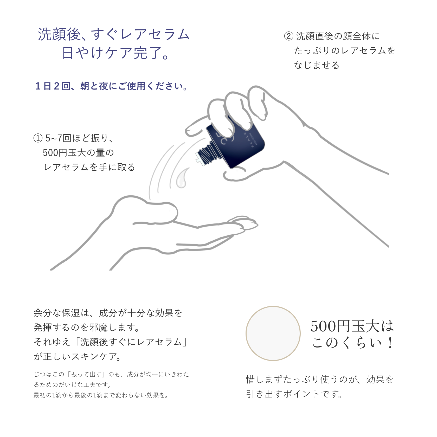 レアセラム 35（美容液2本セット） – フラルコスメ（FLALU COSME）