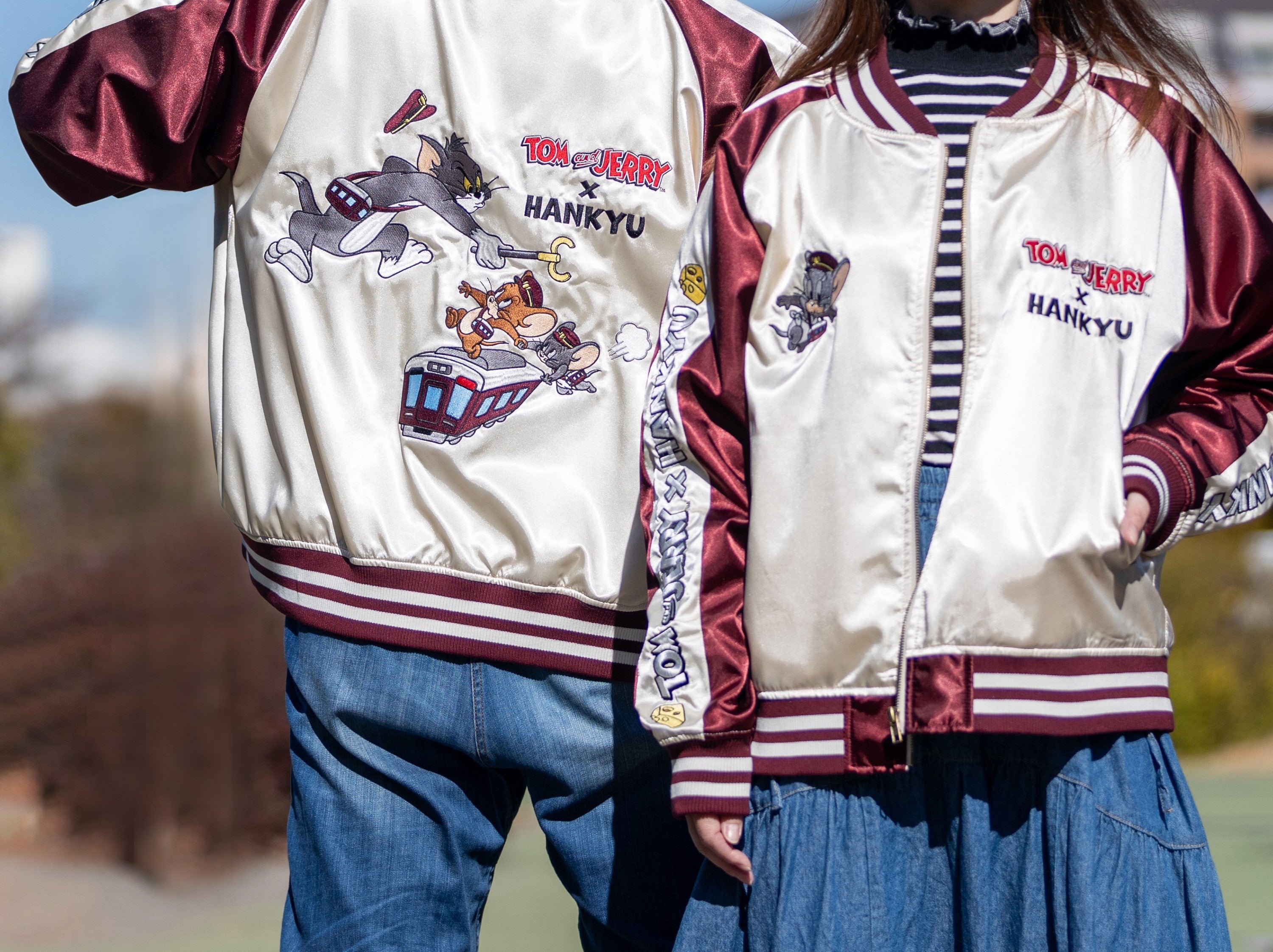 2/19(水)AM10:00～「トムとジェリー×阪急電車」スカジャン発売決定☆