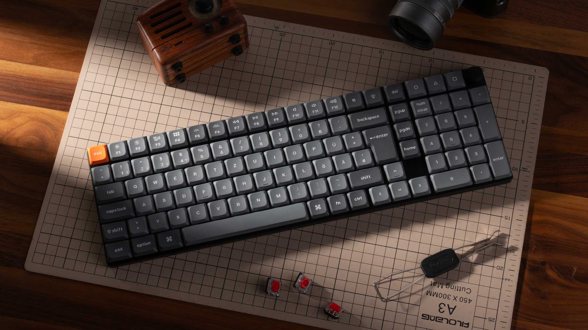 Keychron K17 Max QMK Wireless Custom Mechanical Keyboard ISO