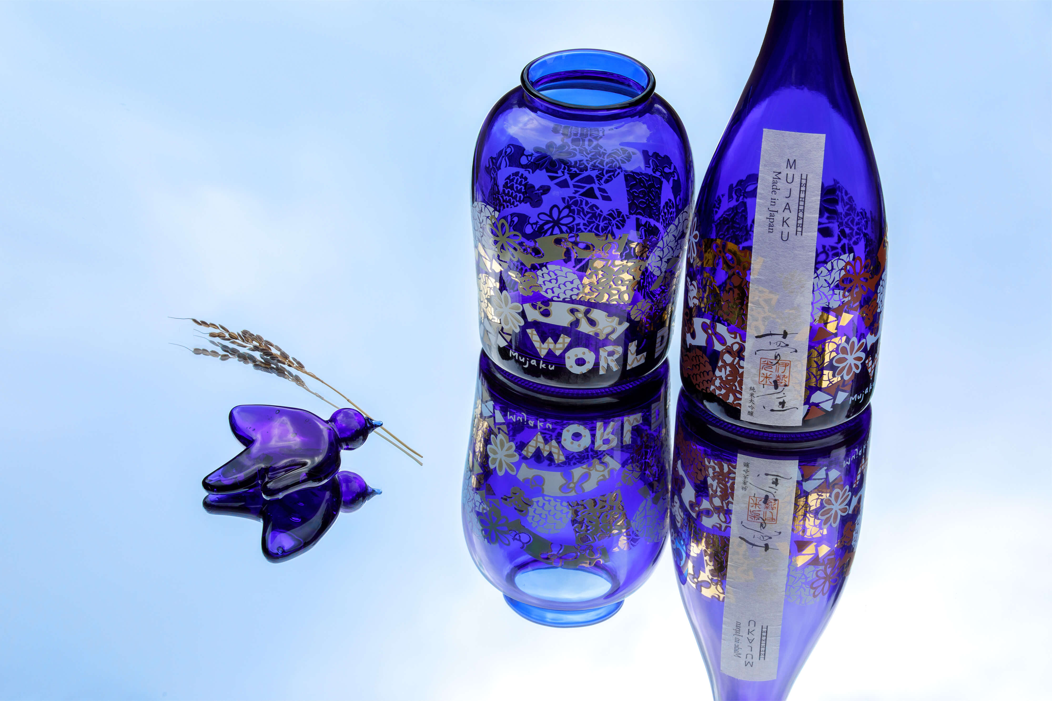MUJAKU WORLD 2022 Assemblage Daiginjo 720ml【夢雀 花と鳥 大吟醸】