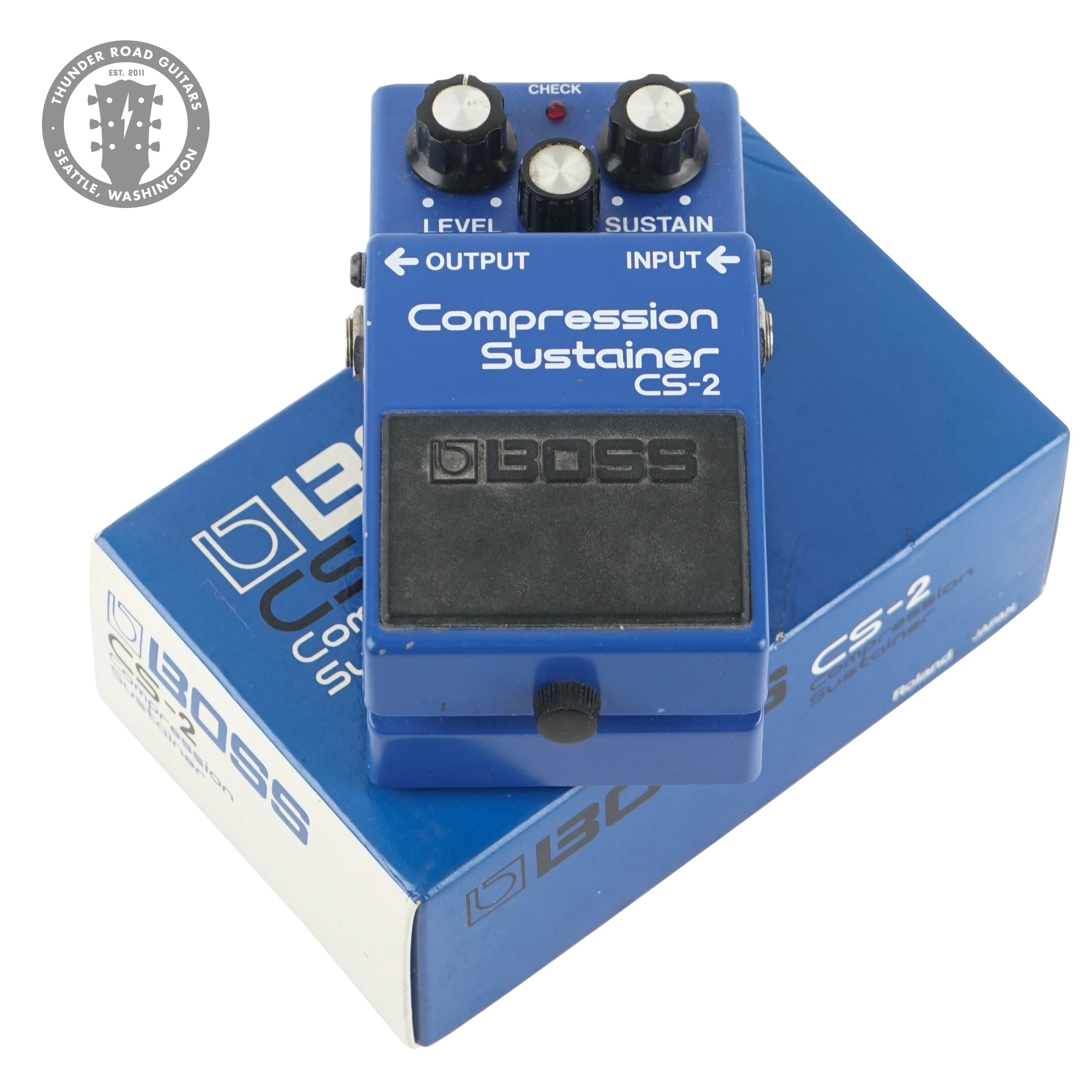 Thunder Road Guitars - 1988 Boss CS-2 Compression Sustainer MIJ