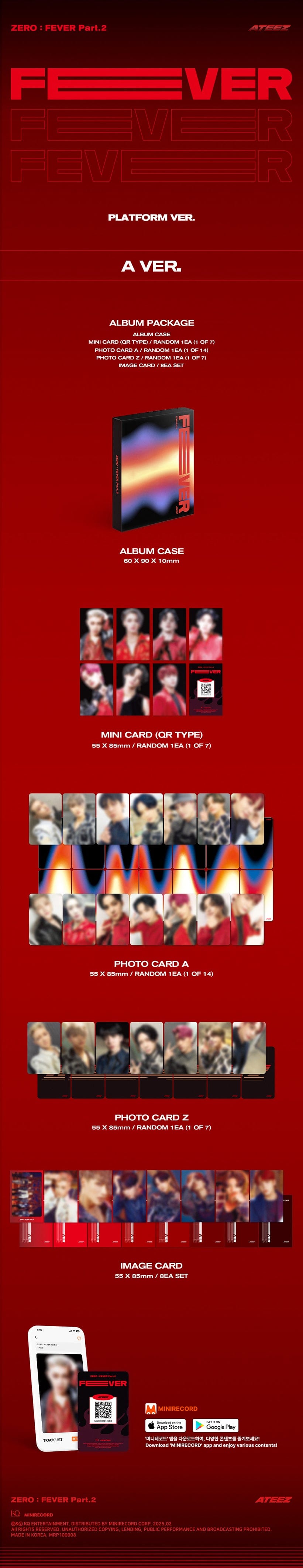 ATEEZ - ZERO : FEVER Part.2 (PLATFORM Ver.) A Ver.