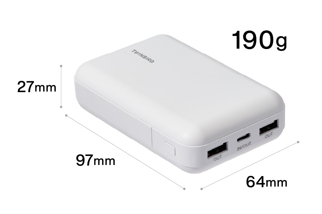 モバイルバッテリー – ツインバード公式ストア