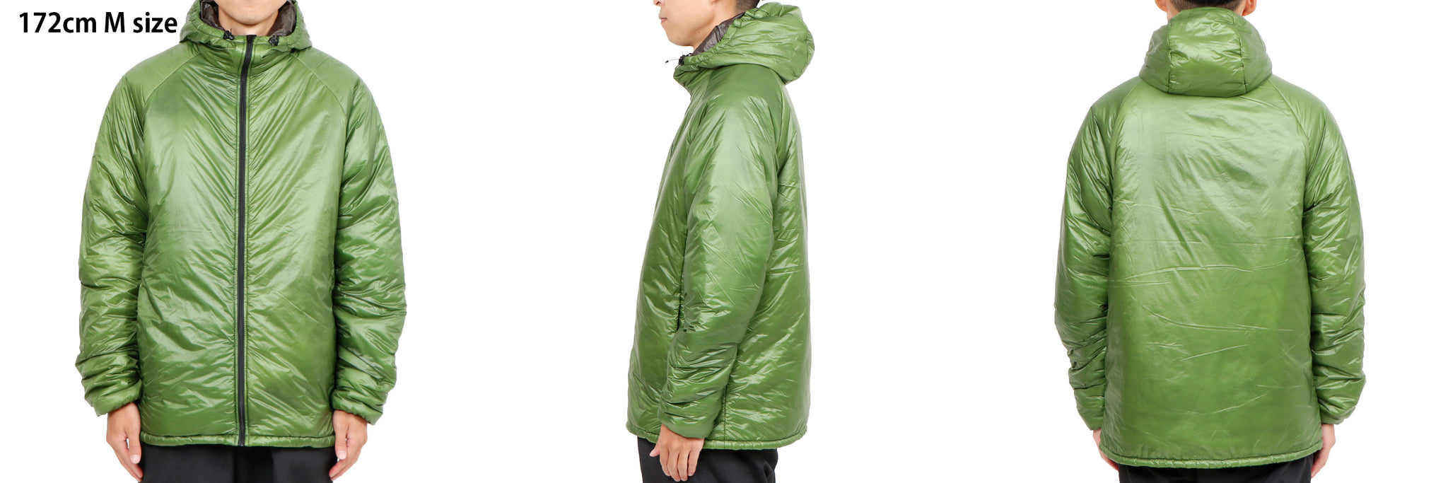 ENLIGHTENED EQUIPMENT》 TORRID JACKET / PULLOVER サイズ感比較