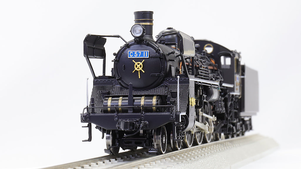 C57形蒸気機関車 11号機 真鍮製 16番ゲージ[1:80スケール 16.5mm/HO