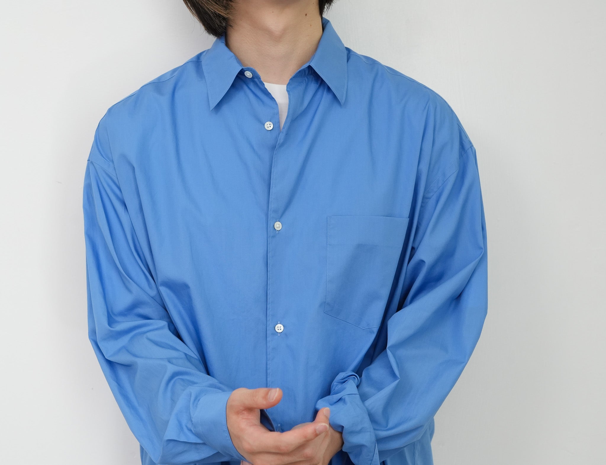Graphpaper Broad L/S Oversized Regular Collar Shirt – Chum!