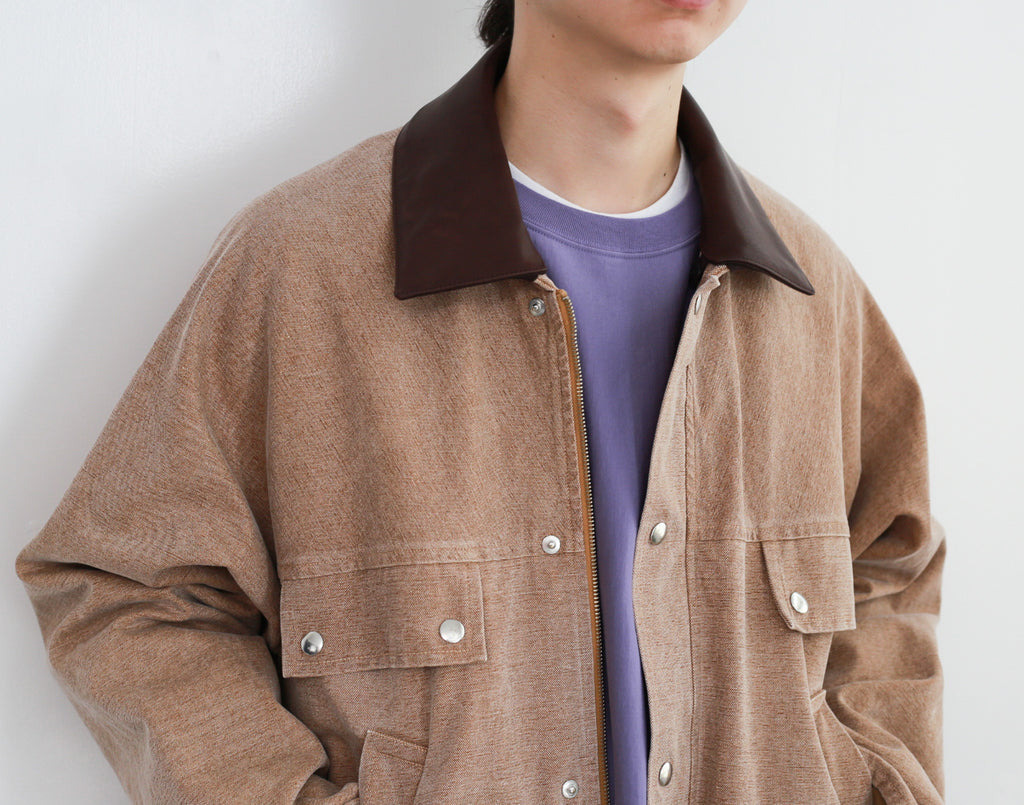 AURALEE WASHED ORGANIC CANVAS HUNTING BLOUSON / BELTED PANTS – Chum!