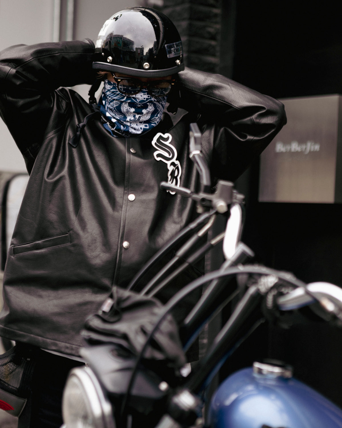 12 BERBERJIN × SUBCULTURE：LEATHER COACH JACKET** – SC WEB STORE