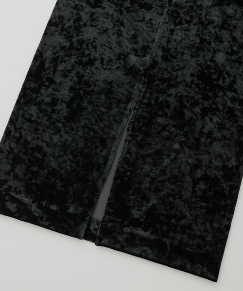 BIOTOP(ビオトープ) / 【yo BIOTOP】Velor long tight skirt (スカート