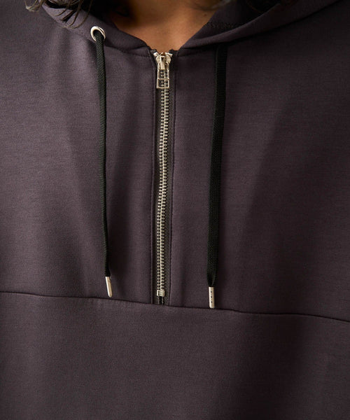 JUNRED(ジュンレッド) / ハーフジップエッセンシャルプルパーカー