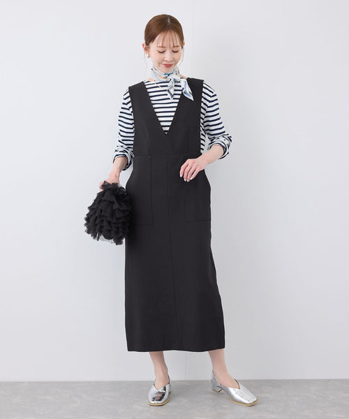 ROPÉ PICNIC(ロペピクニック) / デザインポケットジャンパースカート