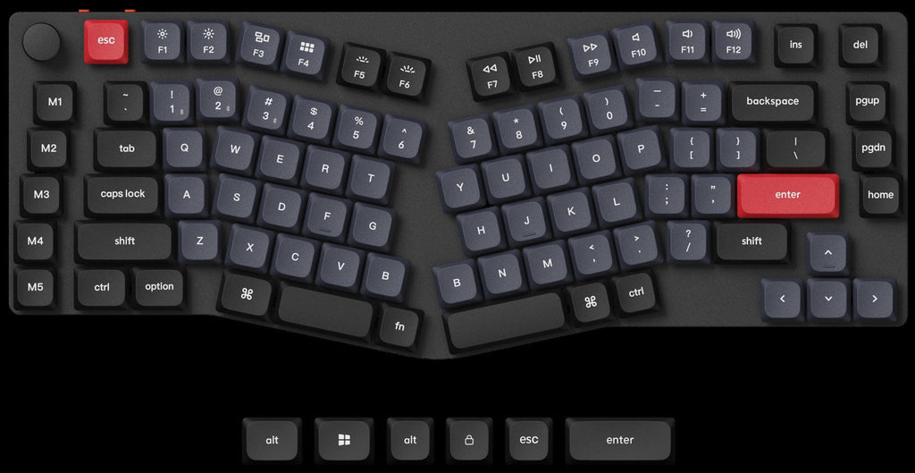 Keychron K15 Pro (Aliceレイアウト) QMK/VIA ワイヤレス・メカニカル