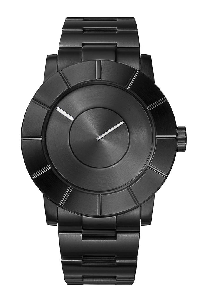 Rerelease in black of the “TO automatic” watch designed by Tokujin