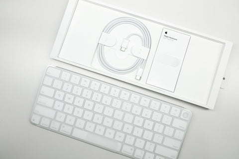 USB-C Magic Keyboard, USB-C Magic Trackpad, and Tyonit Harmony