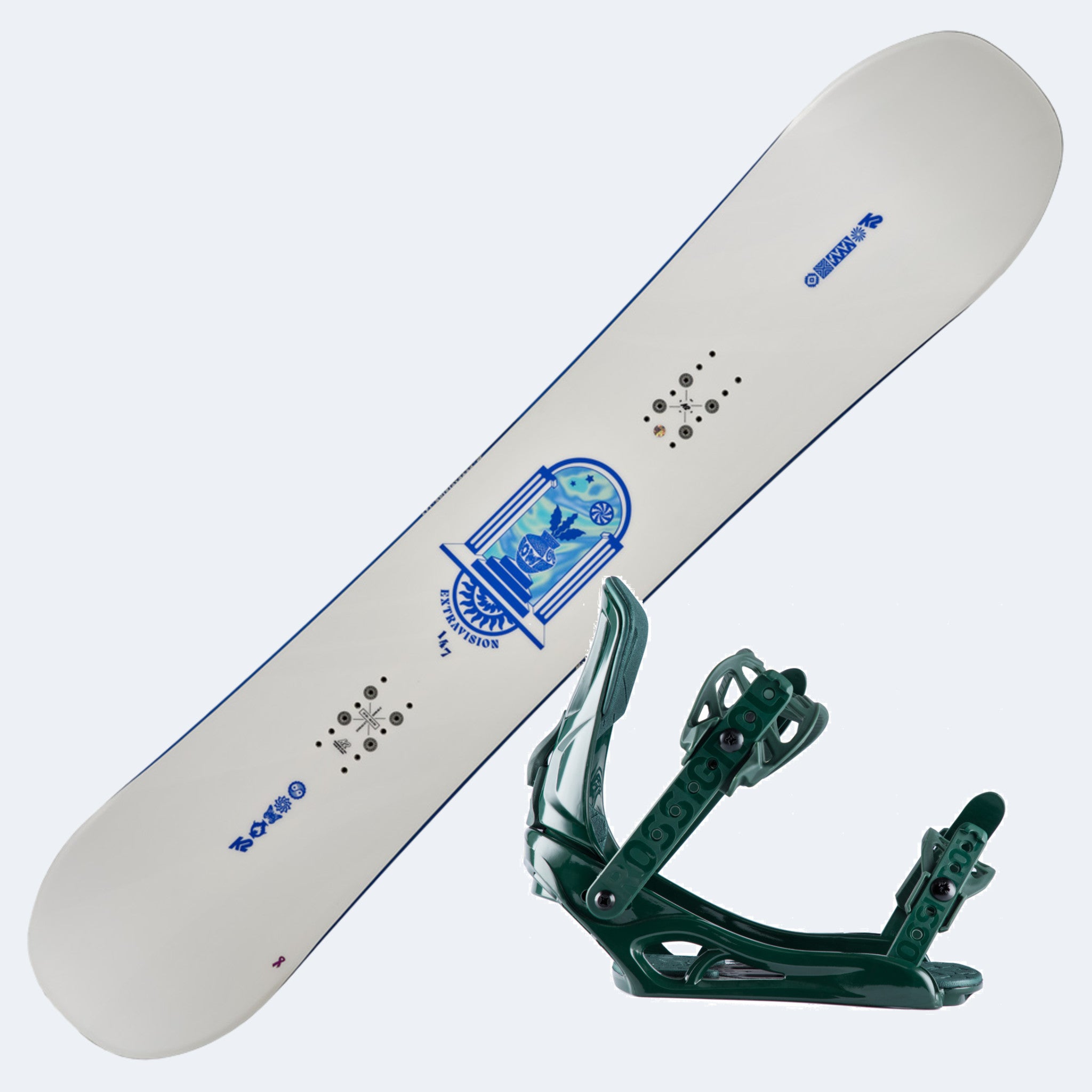 2025 K2 Extravision Women's Snowboard with Rossignol Soulside