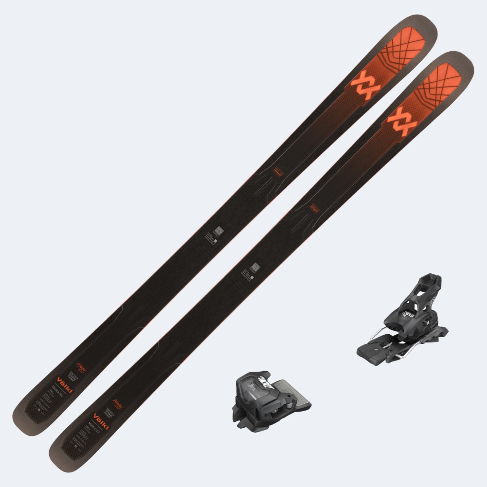 2025 Volkl Mantra 102 Skis with Tyrolia Attack 14 GW Bindings