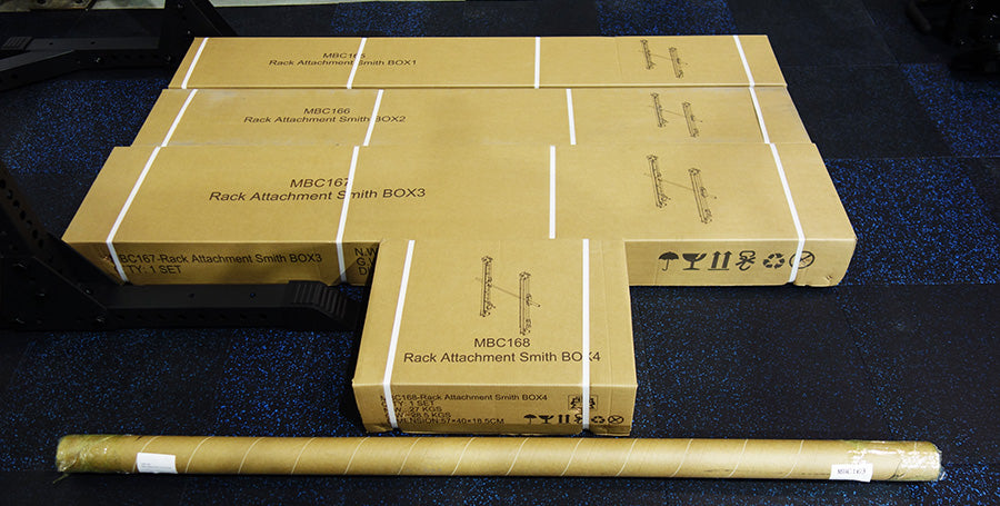 MBCオリジナルラック スミスアタッチメント組立方法 — MBC POWER SHOP