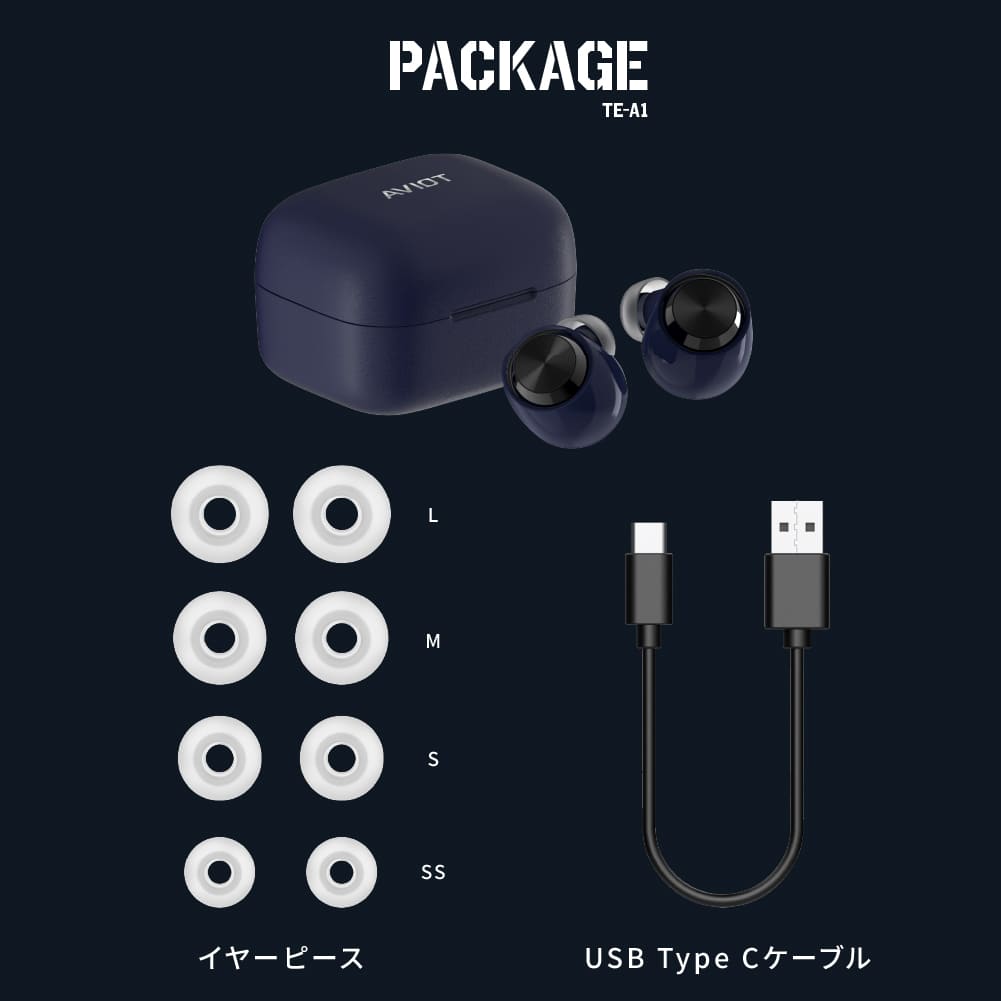 AVIOT TE-A1 | Compact, high-performance completely wireless