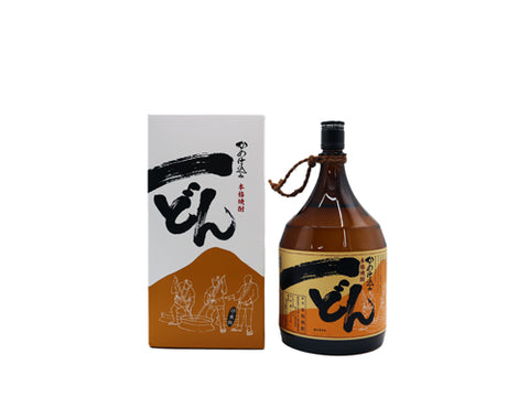 鹿児島県｜芋】かめ仕込み 一どん（1800ml）25度 杜氏の里笠沙 南さつま市