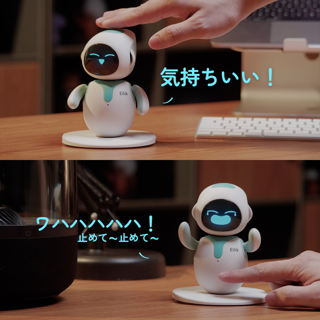 感情と個性を備えた卓上ロボット – Energize Lab