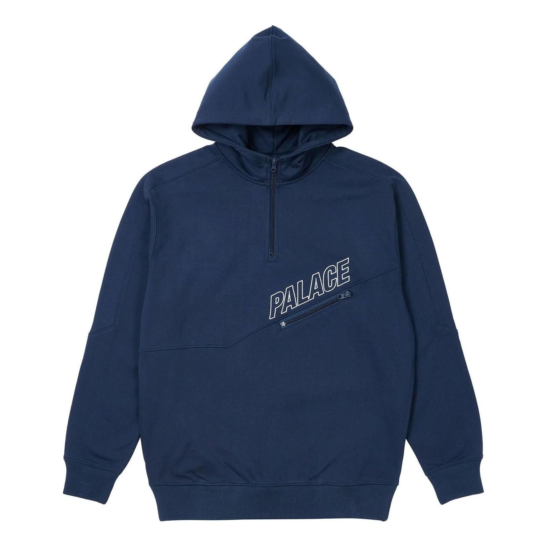 Palace Zip Hoodie 'Blue' P22CS035