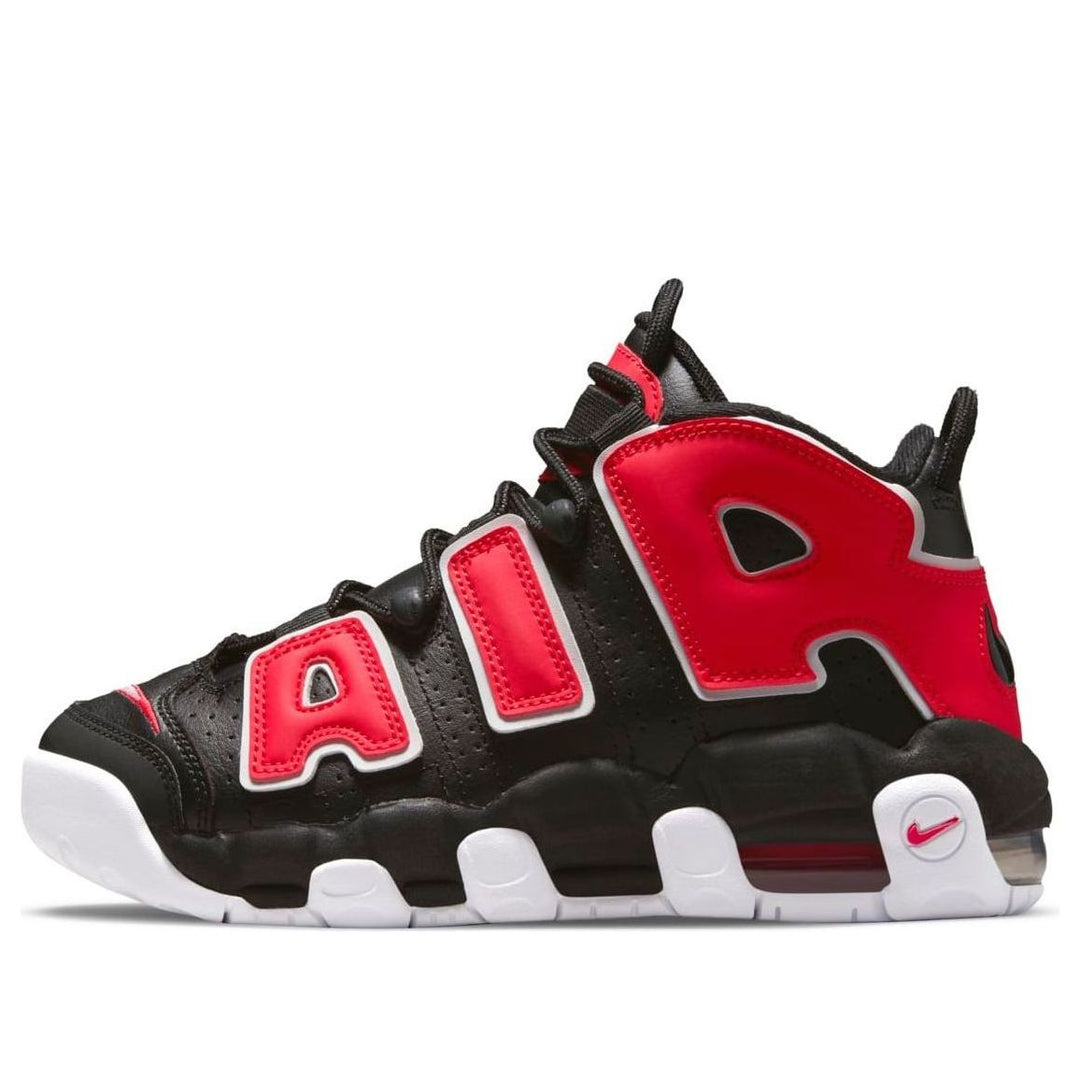 GS) Nike Air More Uptempo 'Black University Red' DM3190-001