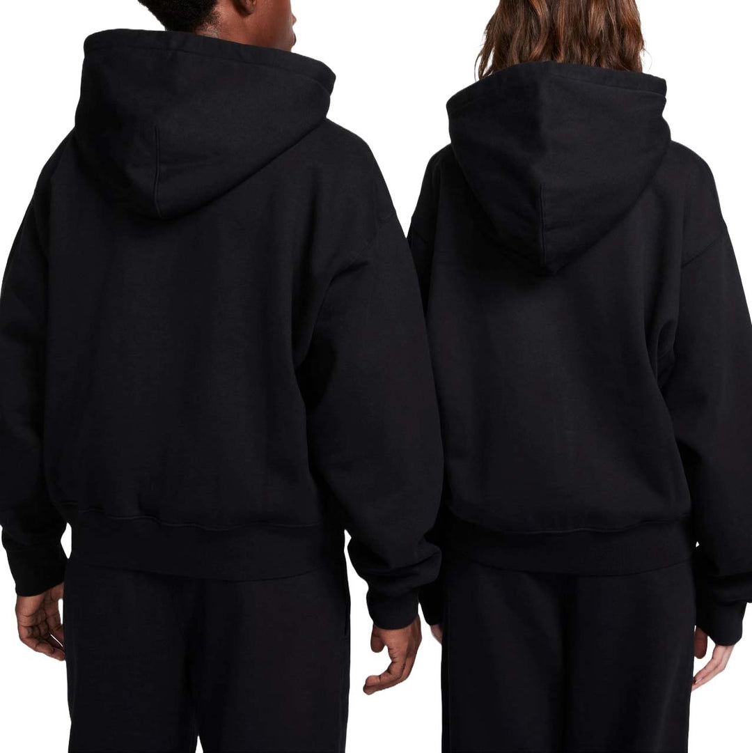 Nike x Stussy Stone Washed Fleece Zip Hoodie Asia Sizing 'Black