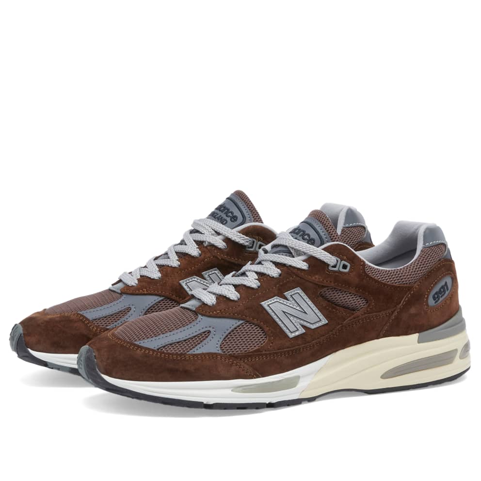 New Balance 991v2 Made in England 'Pinecone' U991BR2