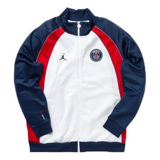 Air Jordan Paris Saint-Germain Colorblock logo Sports Knit Stand