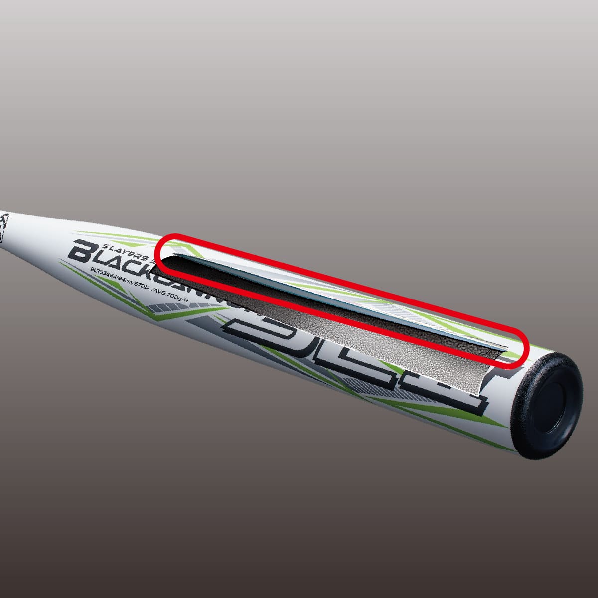 ソフト2号FRP製バット ブラックキャノン5LⅡ （80cm） | 【ZETT