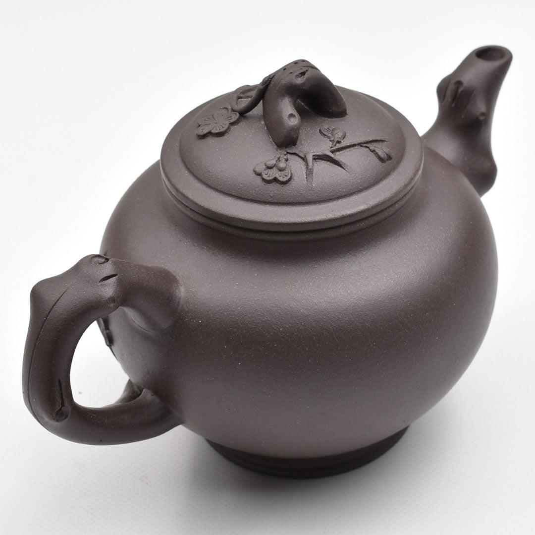 中国急須 宜興紫砂壺 梅報春（王建英・濃茶）｜中国茶器の天香茶行