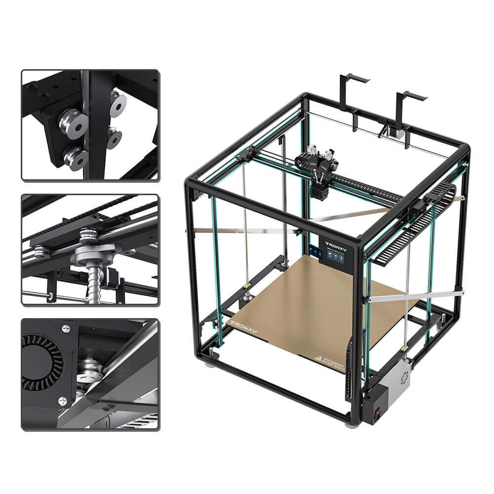Tronxy VEHO 600 2E: Dual Extruder 3D Printer