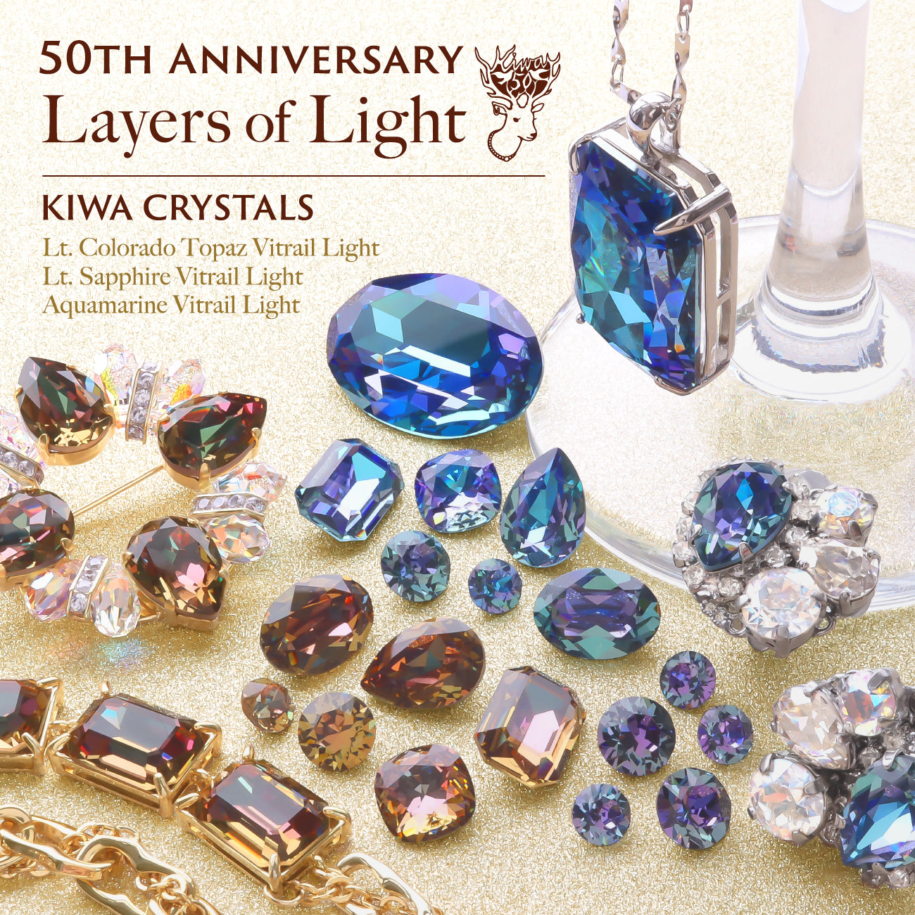 KIWA CRYSTALS 50th Anniversary - Layers of Light- – 貴和製作所
