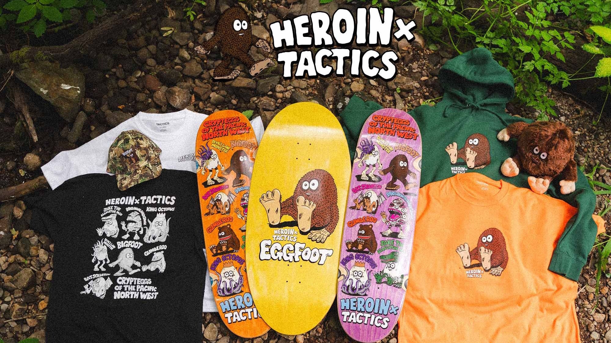 HEROIN SKATEBOARD（ヘロイン スケートボード）| HEROIN X TACTICS